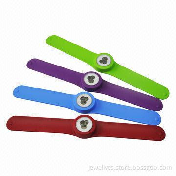 Silicone Slap Bracelet Watches